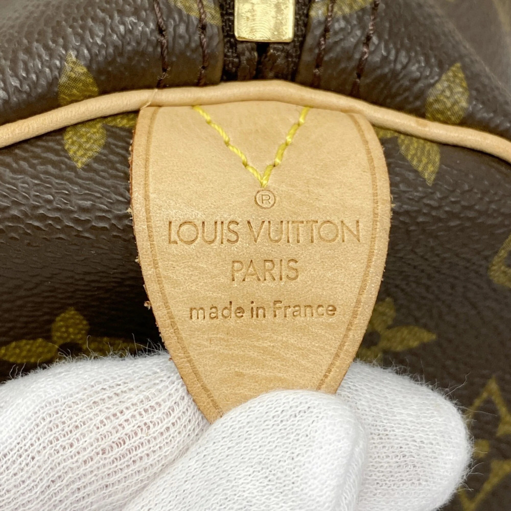 LOUIS VUITTON Brown Monogram Keepall 50 Boston Bag - Picture 5 of 9